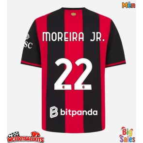 AC Milan Diego Moreira #22 Replica Home Stadium Shirt 2026-27 Short Sleeve